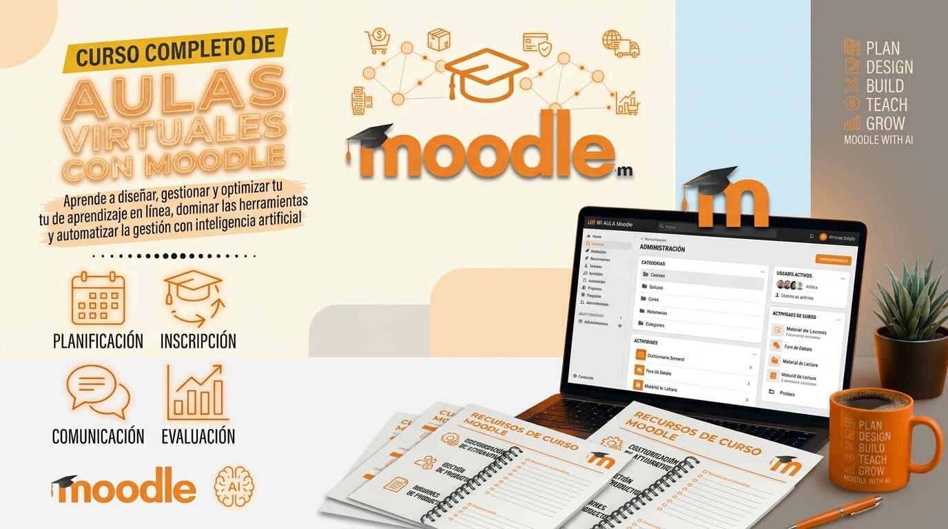 Implementación de Aulas Virtuales con Moodle 5.x